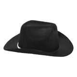 18" Doll Cowboy Hat Black