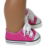 Hot Pink Tennis Shoe