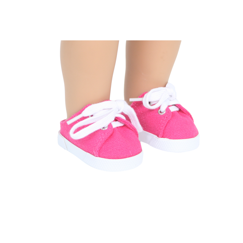 Slip-on Hot Pink Tennis Shoe Sneakers