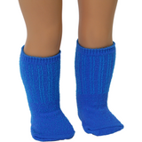 18" Doll Blue color Socks