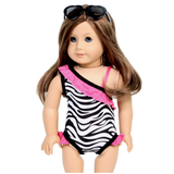 Zebra Print Swimsuit