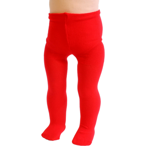 18" Doll Red color Tights