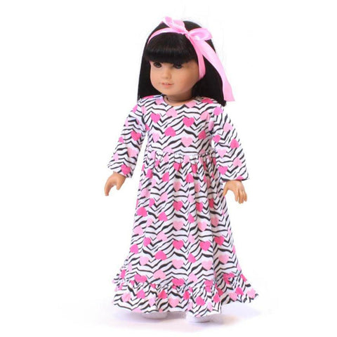 Zebra Print Nightgown