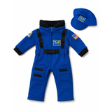 Blue Astronaut Jumpsuit & Cap