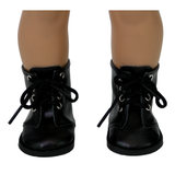 Black Lace Up Boots