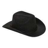 18" Doll Cowboy Hat Black