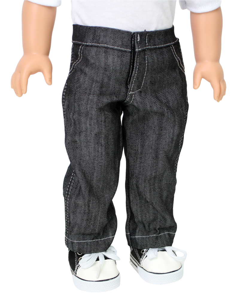 18" Doll Dark Washed Denim Jeans