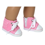 Pink High-Top Tennis Shoe w/ pocket