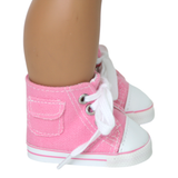 Pink High-Top Tennis Shoe w/ pocket