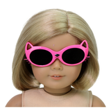 Cat Style Sunglasses Hot Pink