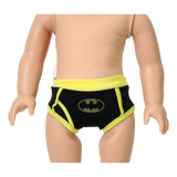 Two-Piece Batman-Style Underwear Set