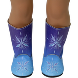 Elsa Frozen 2 Boots with Snowflake