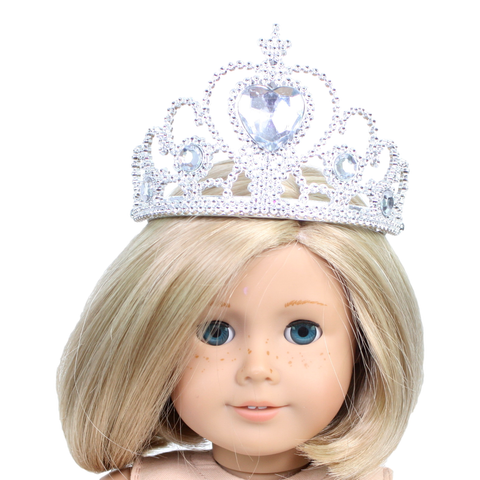 Princess Crown with Crystal Gemstones
