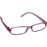 Lavender Rectangle Plastic Frame Glasses