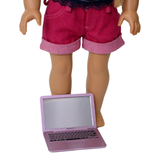 Rose Laptop computer for Dolls