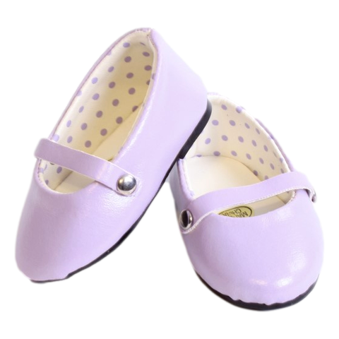 Lavender Ballet Flats w/ strap