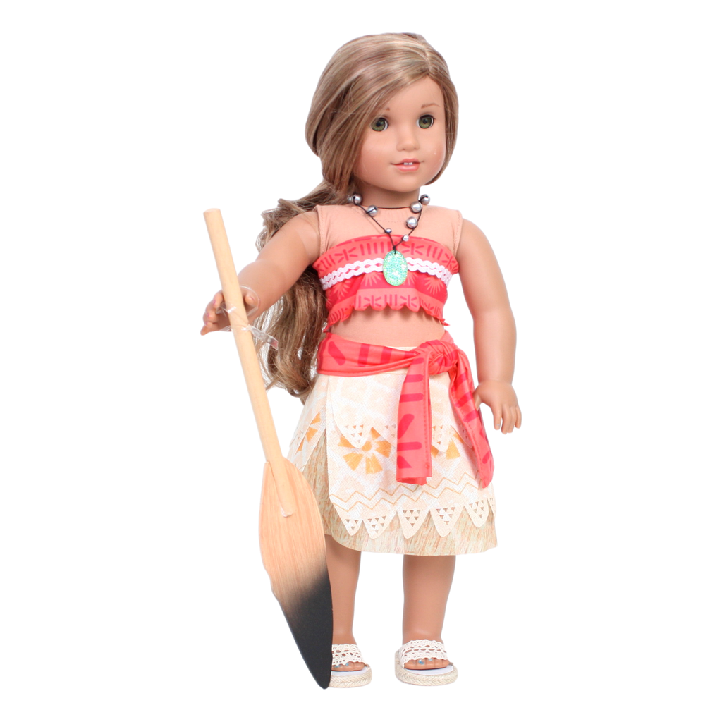 Moana Outfit with Paddle