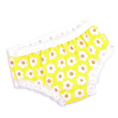 Yellow Floral Panties