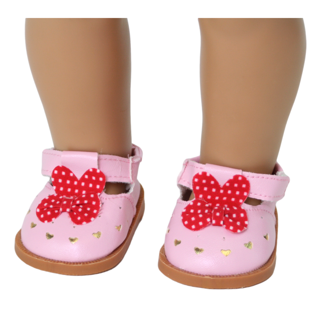 Minnie Mouse Inspired Pink Shoes