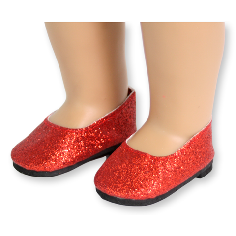 Ruby Red Sparkle Shoes
