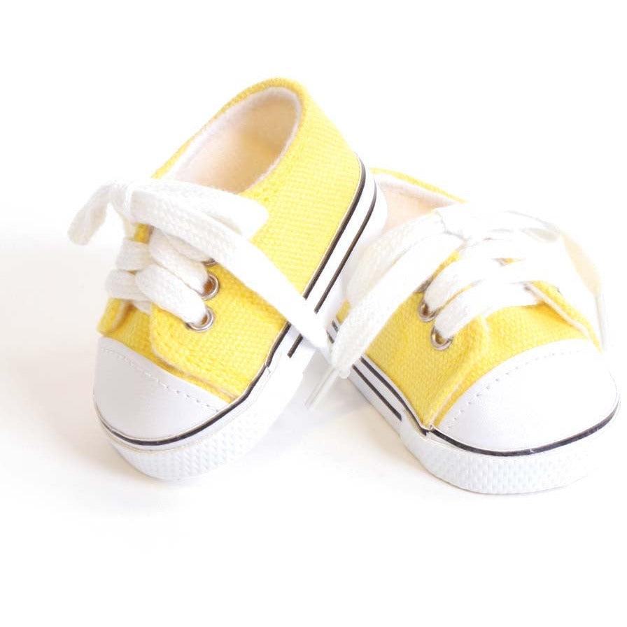 Yellow Tennis Shoe
