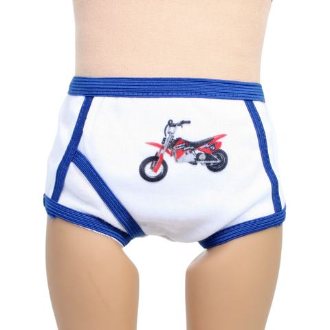 Boy Doll Motorcycle Underwear